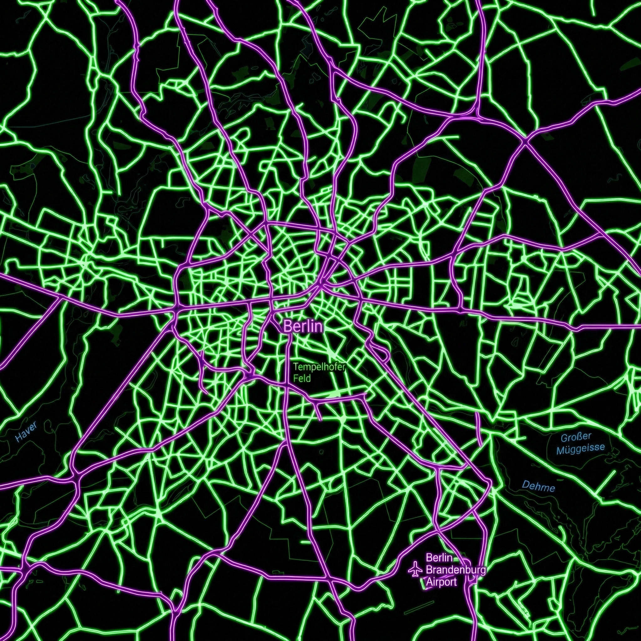 Forward Festival Berlin map